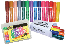 Colortime Permanent Fabric Markers