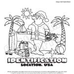 426 Dolphin Santa Christmas