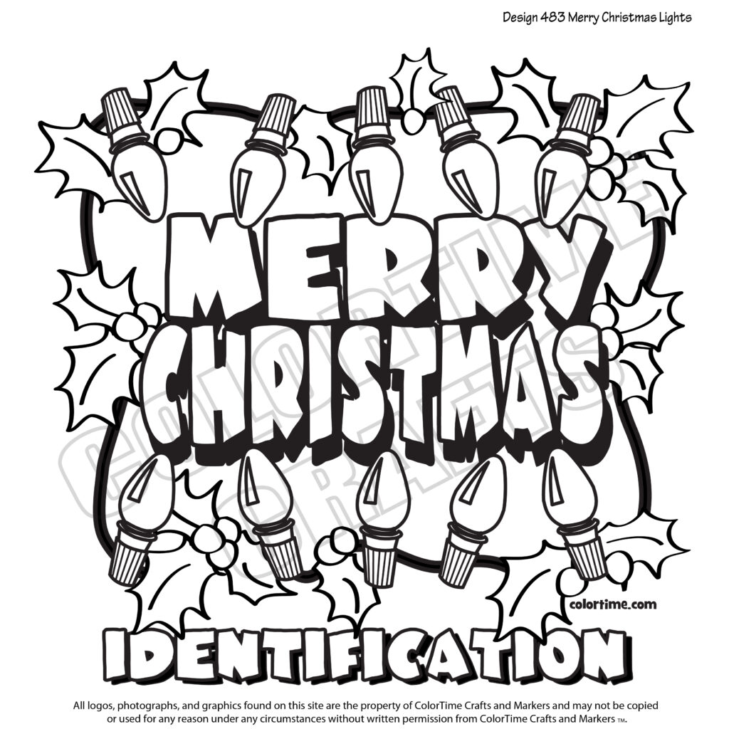 483 Merry Christmas Lights