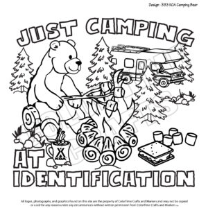 333RV KOA Camping Bear