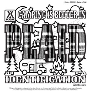 393 KOA Better in Plaid