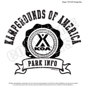 TD 5 KOA Vintage Seal