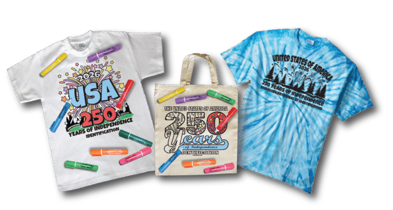 250 USA Tees and Tote A